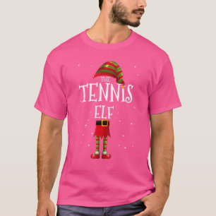 Camiseta Grupo Tennis Elf Navidades familiares coincidentes