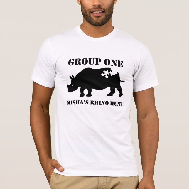 Camiseta Grupo uno del diseño 5 (Anverso)