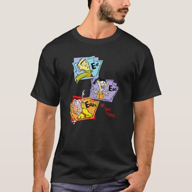 Camiseta Grupos apilados de Ed Edd N Eddy (Anverso)