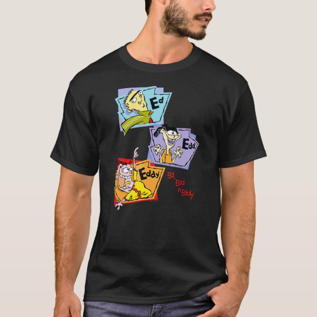 Camiseta Grupos apilados de Ed Edd N Eddy (Anverso)