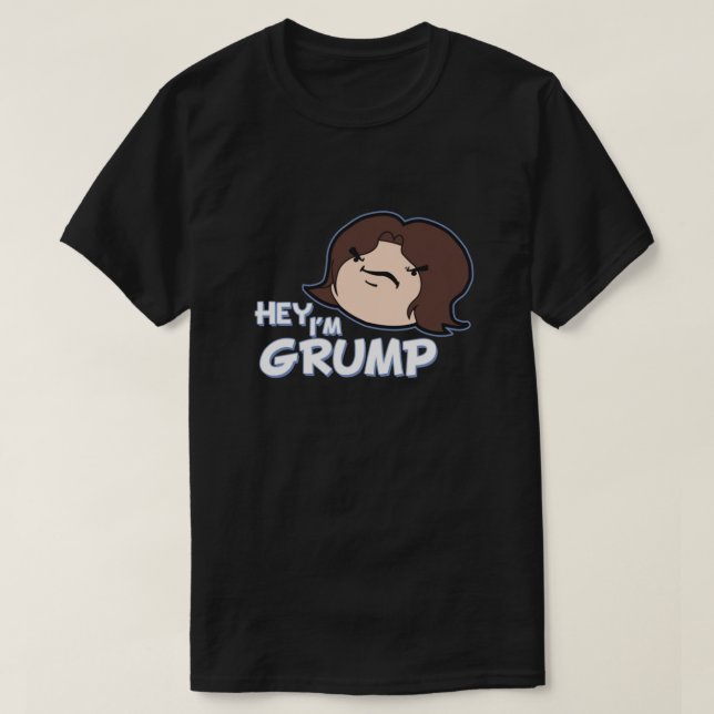 Camiseta Grupos de juego ORIGINALES Hey soy Grump Essential (Diseño del anverso)