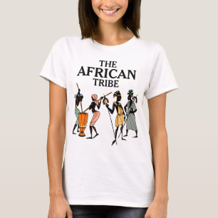 Camiseta Grupos Étnicos de África La Tribu Africana