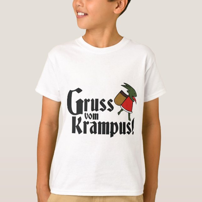 Camiseta Gruss Vom Krampus (Anverso)