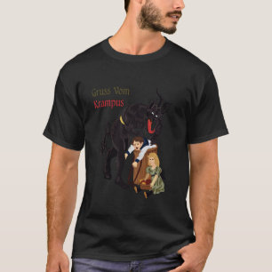 Camiseta Gruss Vom Krampus Navidades alemanes Demon