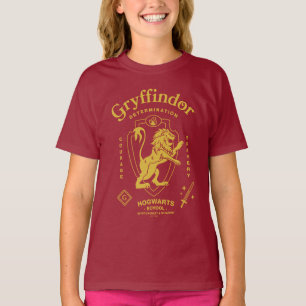 Camiseta GRYFFINDOR™ Determinación Coraje Valentía Escudo