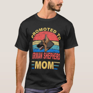 Camiseta GSD015 - Promocionado A La Pastora De Mamá Alemana