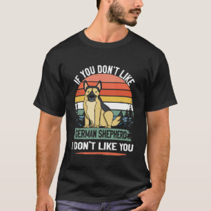 Camiseta GSD041 - Si no te gusta el Pastor Alemán, no me gu
