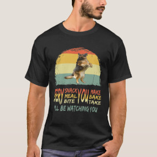 Camiseta GSD070 - Cada Snack Que Hagas... Voy a estar miran