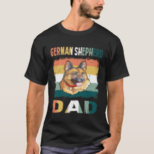 Camiseta GSD070 - Padre pastor alemán