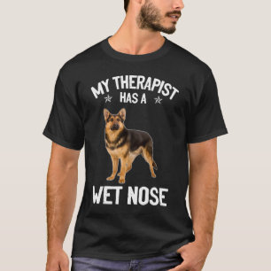 Camiseta GSD088 - Mi Terapia Tiene Una Nariz De Calor