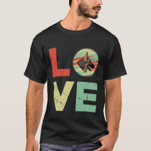 Camiseta GSD100- Amor pastor alemán
