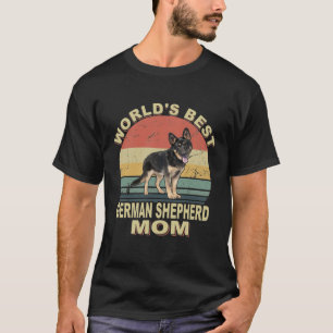 Camiseta GSD100 - La mejor vieja madre pastora del mundo