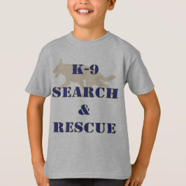 Camiseta GSD de búsqueda y rescate de K-9