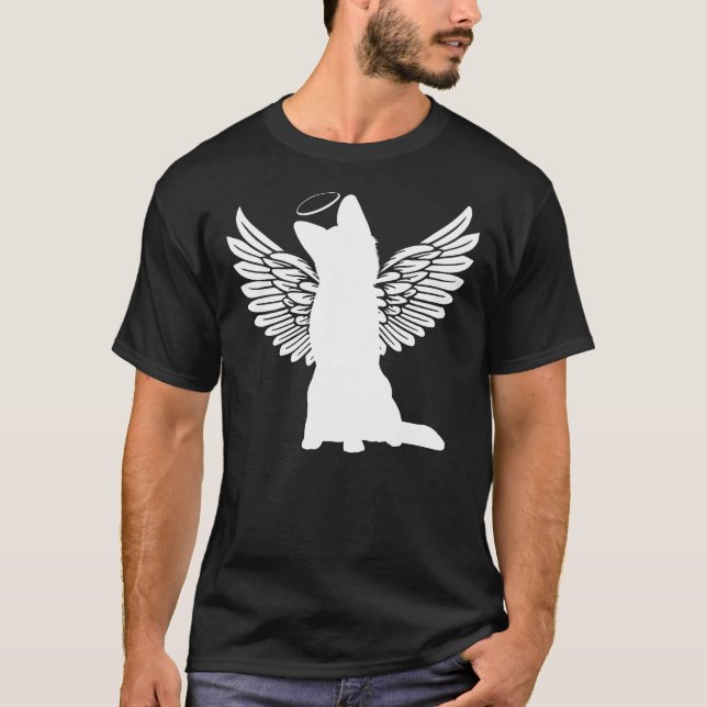 Camiseta Gsd Pegatinas de Pastor Alemán Pastor Alemán (Anverso)