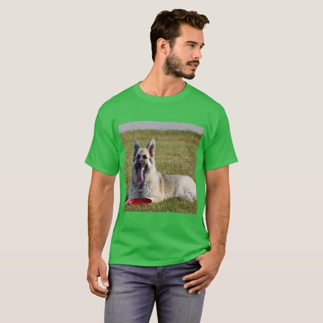 Camiseta GSD sonriente (Anverso completo)