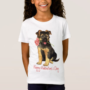 Camiseta GSD subió tarjeta del día de San Valentín