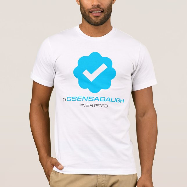 Camiseta @GSensabaugh - verificado (Anverso)