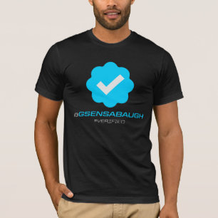 Camiseta @GSensabaugh - verificado - negro