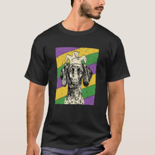 Camiseta GSP Jester Mardi Gras Perro Mamá o Papá