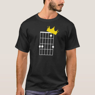 Camiseta Gsus Crown (Jesucristo es Rey) Guitarra Chord Chr