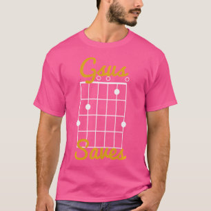 Camiseta Gsus Saves - Jesús Funny Guitador Cristiano G