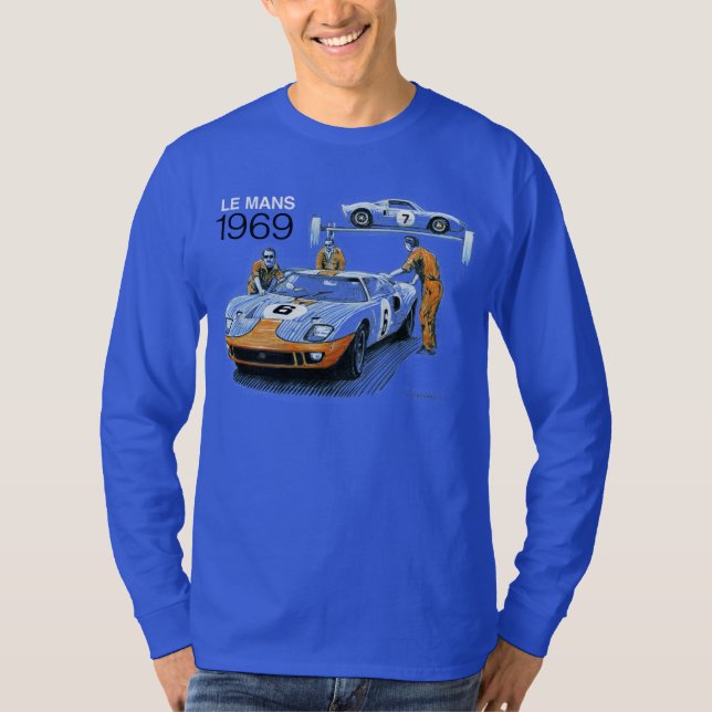 Camiseta GT40s Le Mans 1969 (Anverso)