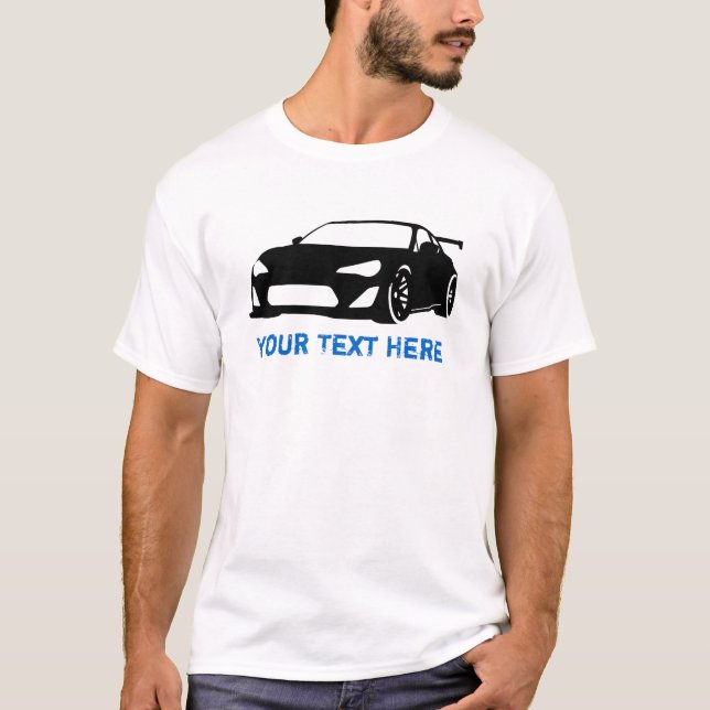 Camiseta GT86 + su texto (Anverso)