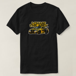 Camiseta GT Día de Pista de Carreras Negro Persigo el Ápi