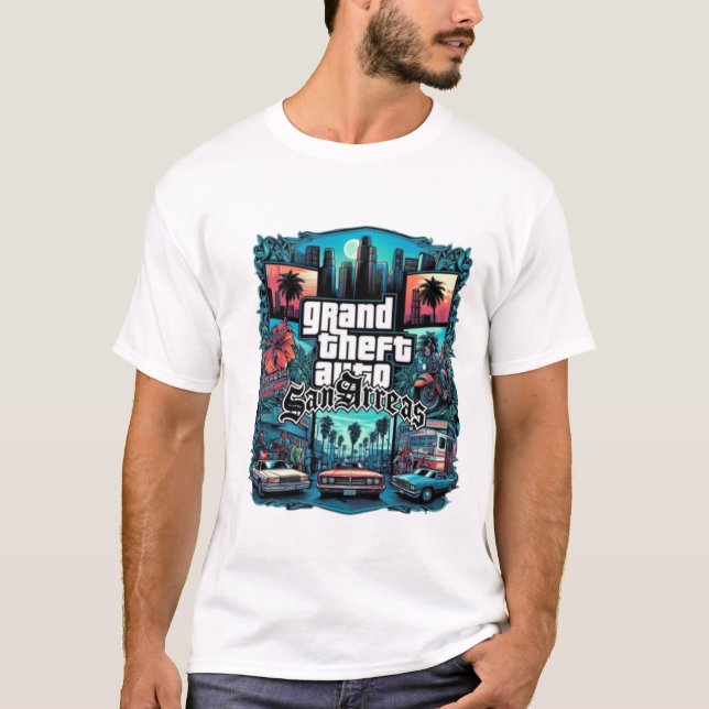 camiseta GTA (Anverso)