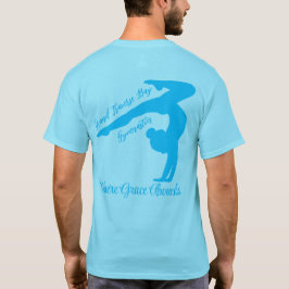Camiseta GTbay Gymnastics Blue T-Shirt