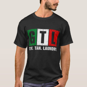 Camiseta GTL Gym Tan Lanza Bandera italiana