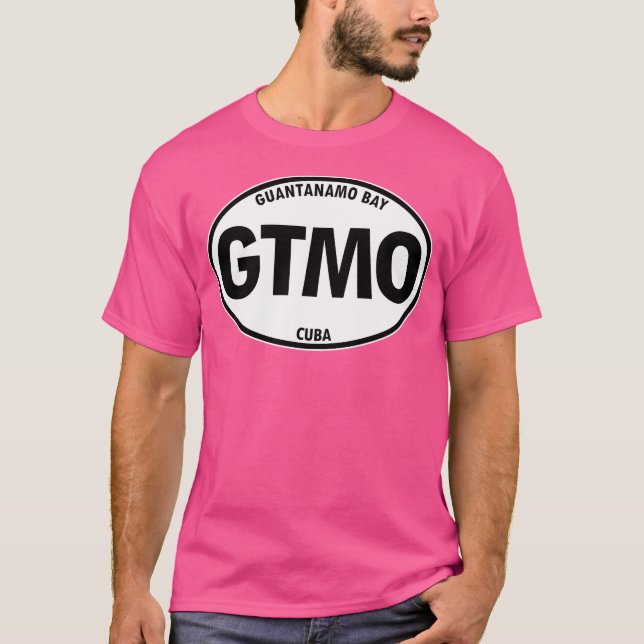 Camiseta Gtmo - Estación Naval de Guantánamo Bahía Cuba (Anverso)