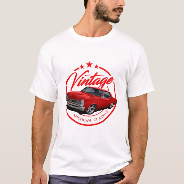 Camiseta GTO retro vintage (Anverso)