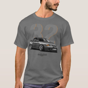 Camiseta GTR R32 GTR grisTShirt
