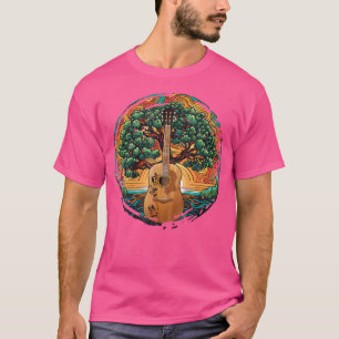 Camiseta Gu Acústico De La Vida Del Músico De La Naturaleza