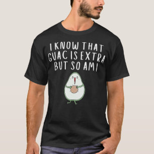 Camiseta Guac humorístico es Etra Introvert Ilustracion Tee