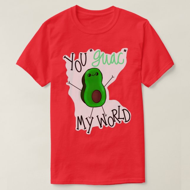 Camiseta Guac mi mundo 10 (Diseño del anverso)