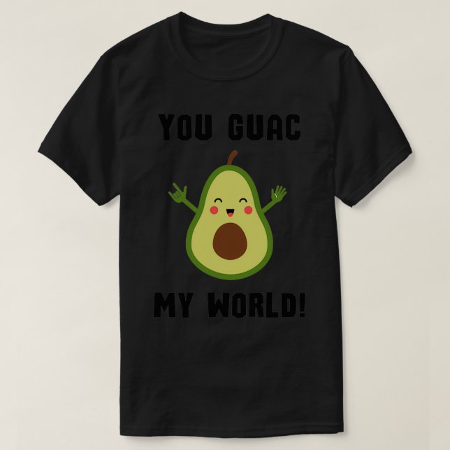 Camiseta Guac mi mundo 7 (Diseño del anverso)