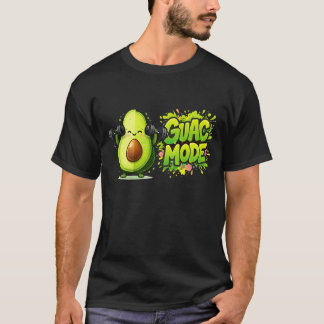 Camiseta Guac Mode Divertido Aguacate Gimnasio Fitness