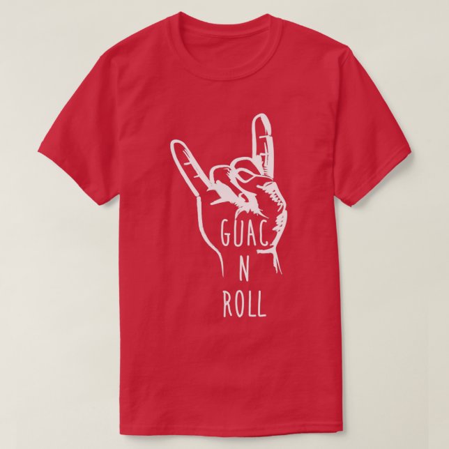 Camiseta Guac n Roll (Diseño del anverso)