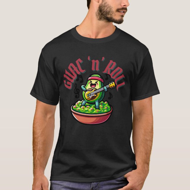 Camiseta Guac N' Roll (Anverso)