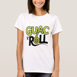 Camiseta Guac 'n Roll: El amor aguacate con un giro musical