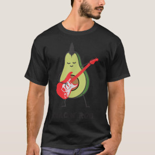 Camiseta Guac N Roll, Guacamole Sagrado, Aguacate Gracioso