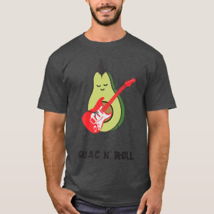 Camiseta Guac N Roll, Guacamole Sagrado, Aguacate Gracioso 
