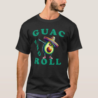 Camiseta Guac y Rollo, aguacate
