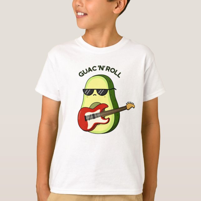 Camiseta Guac Y Rollo Funny Aguacate Pun (Anverso)