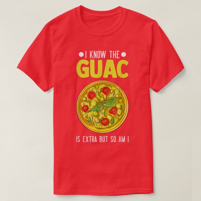 Camiseta Guacamole Aguacado Cinco De Mayo (Diseño del anverso)