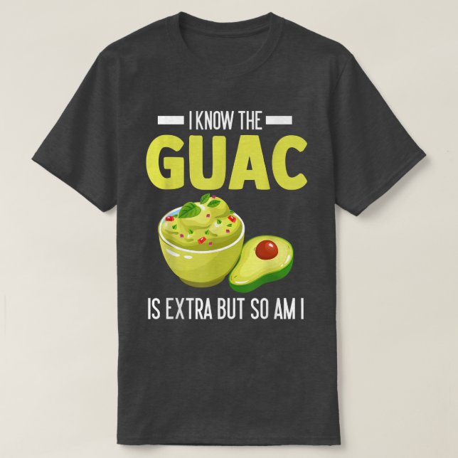 Camiseta Guacamole Aguacado Cinco De Mayo  (Diseño del anverso)