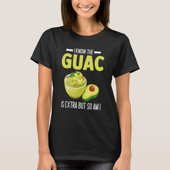 Camiseta Guacamole Aguacado Cinco De Mayo 1 (Anverso)