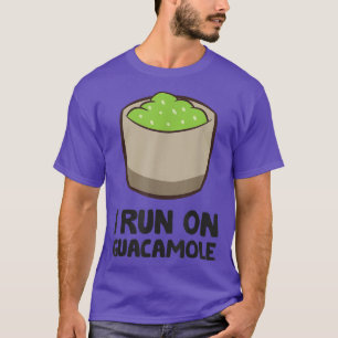 Camiseta Guacamole Avocado Lover I Run On Guacamole